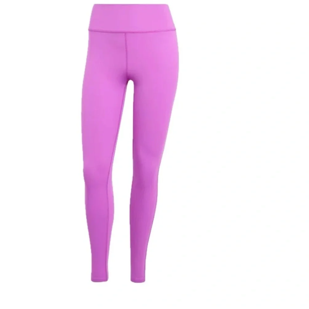 NWT Adidas Leggings All Me Essentials Full Length Purple Burst Size 2XL $50